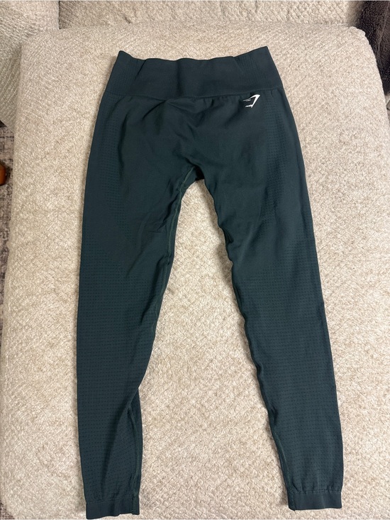Gymshark Pants - Gymshark Womens Woodland Green Marl Vital Seamless 2.0 Leggings
